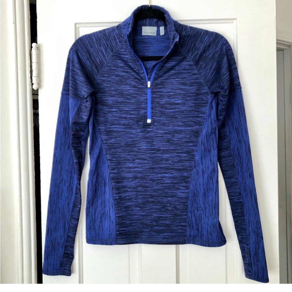 Athleta half zip long sleeve top